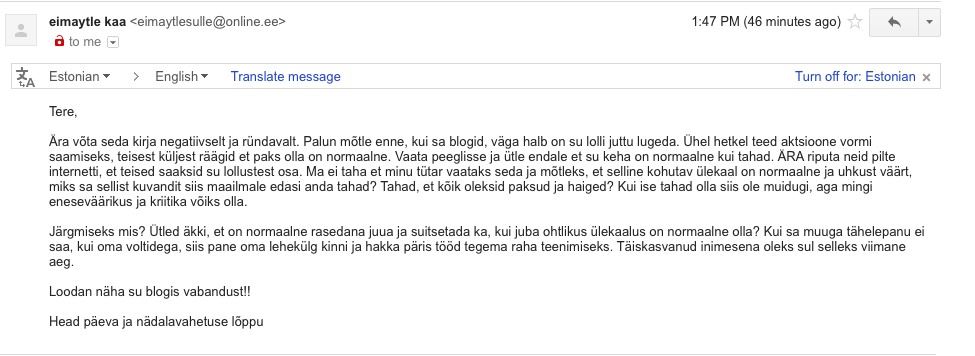 avalik vabandus