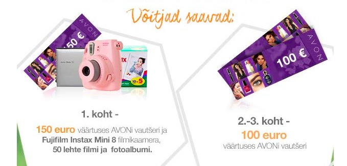 tahad võita 150€ eest Avoni tooteid?