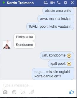 kui mees võtab peole kondoome