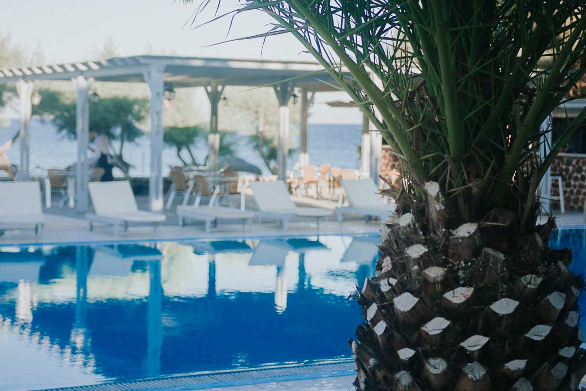 hotell Santorinil