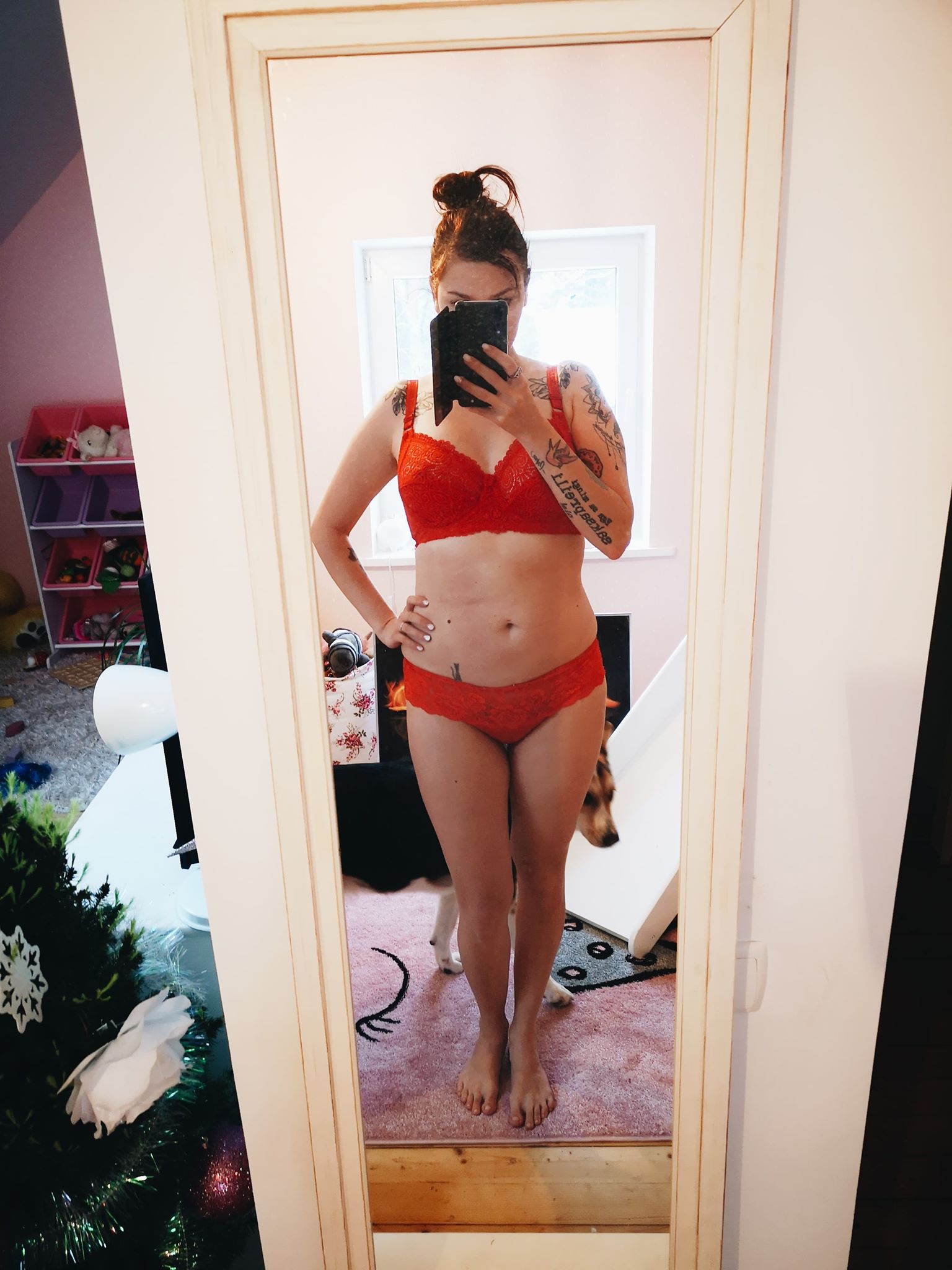 omg, mina ja bikiinifitnessmodell…
