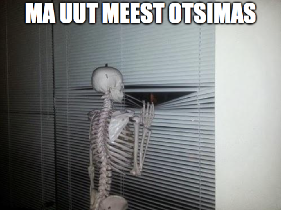 peaks lahku minema…