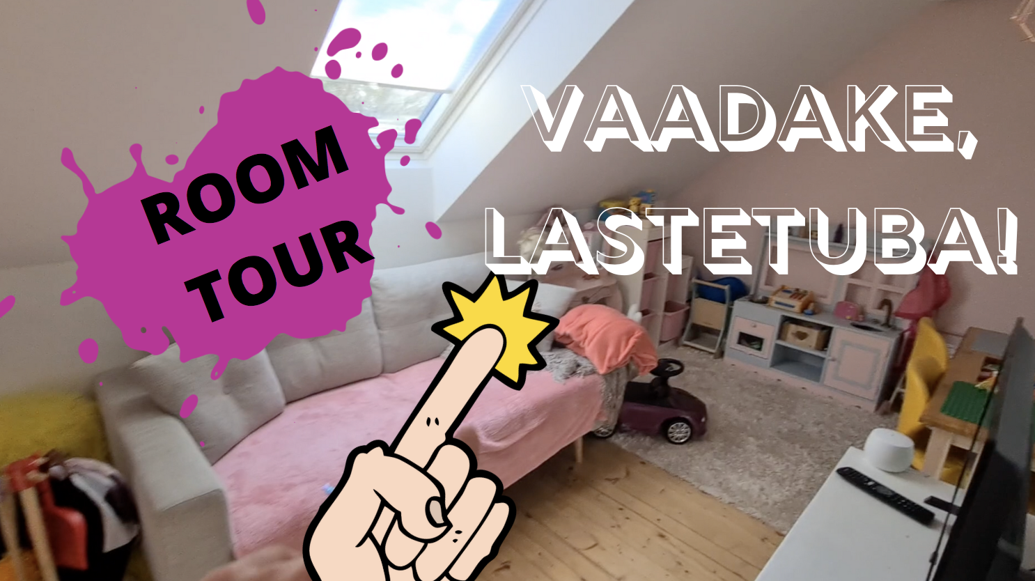room tour, aka welcome to meie lastetuba