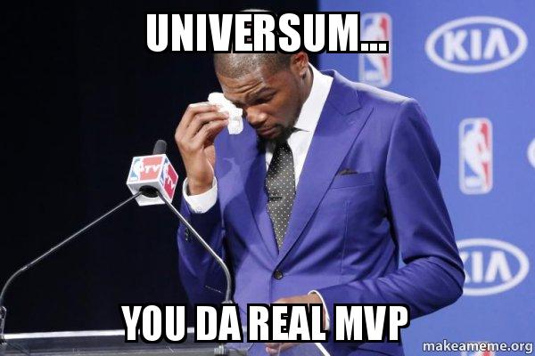 universum aitab mind või miskit?