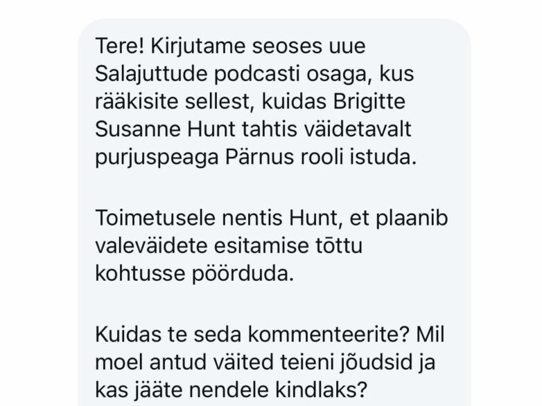 aga mis siis saab, kui BSH jälle “hagi sisse annab”?