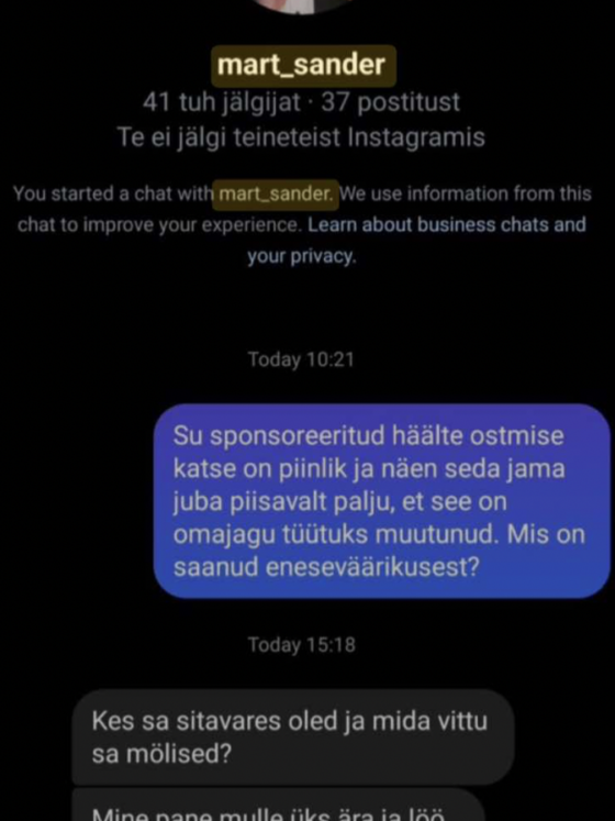 mida vit*u sa sitavares mölised?!