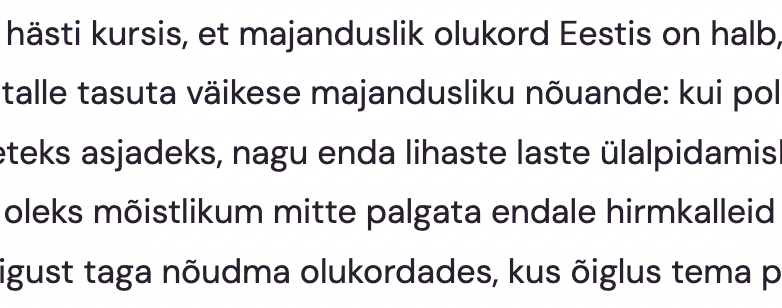 Tannu ei taha kohtukulusid maksta? Rahad peened?